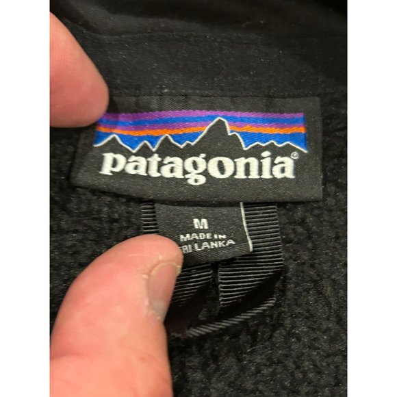 Patagonia Mens Better Sweater Full Zip Vest Black Size Medium Fall 2015 EUC - Picture 6 of 8